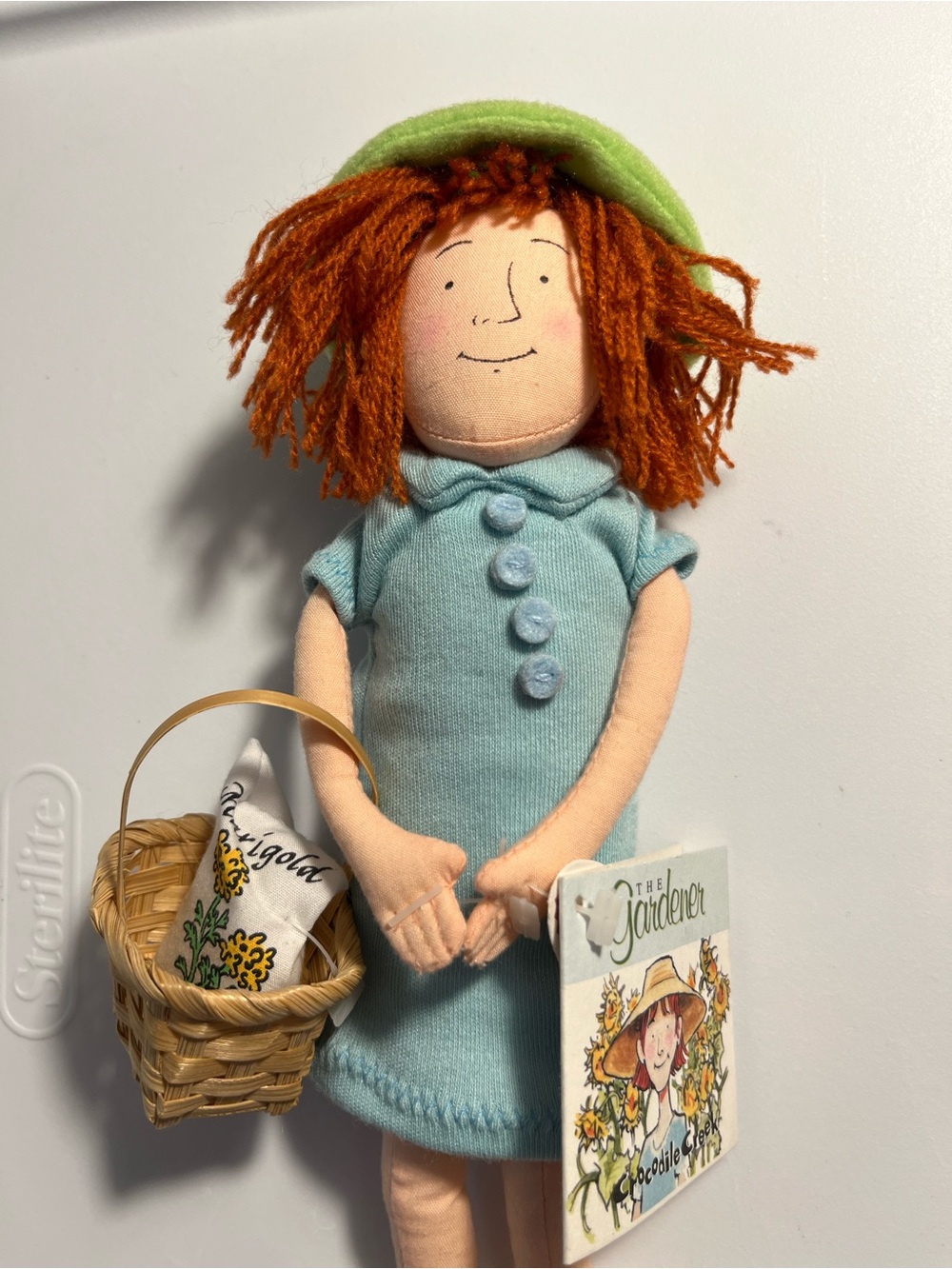Crocodile Creek The Gardener Doll Lydia 9 inch
